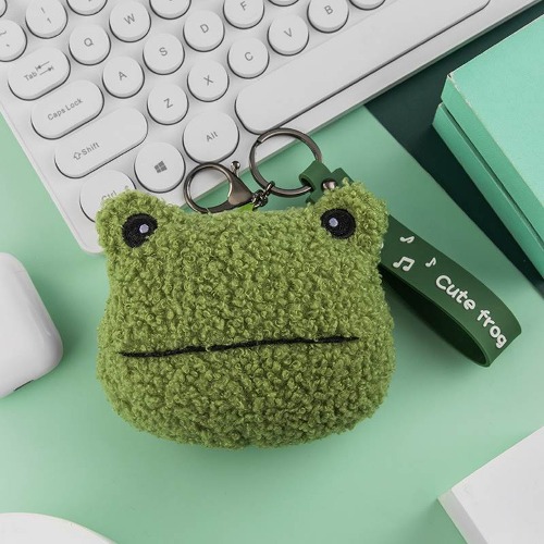 Cute frog 귀여운 개구리 캐릭터 동전 지갑 키링